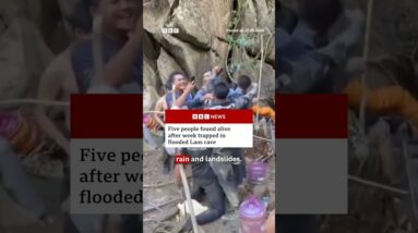 Five people found alive after week trapped in flooded Laos cave. #Laos #BBCNews