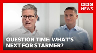 UK Prime Minister Keir Starmer faces potential leadership challenge | BBC Question Time