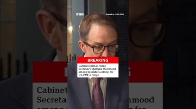 Cabinet split as home secretary among ministers calling for UK PM Keir Starmer to resign. #BBCNews