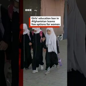 Girls' education ban in Afghanistan five years on. #BBCNews