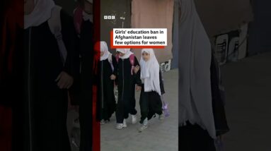 Girls' education ban in Afghanistan five years on. #BBCNews