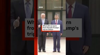 What did we learn from US President Donald Trump's trip to China? #BBCNews