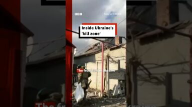 Inside Ukraine's 'kill zone'. #Ukraine #Russia #BBCNews