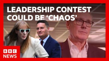 Labour leadership contest could 'plunge country into chaos', says UK chancellor | BBC News
