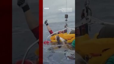 US Air Force rescues 11 people after plane crash off Florida coast. #BBCNews