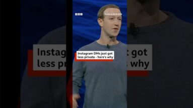 Instagram DMs just got less private - here's why. #Instagram #Privacy #BBCNews