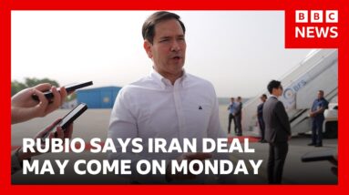 Oil prices slide on hopes of US-Iran peace deal | BBC News