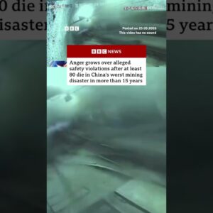 Anger grows after China's deadliest coal mining disaster in years. #China #BBCNews