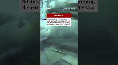 Anger grows after China's deadliest coal mining disaster in years. #China #BBCNews