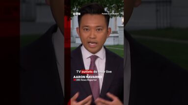 Reporter recalls moment shots rang out at White House. #WhiteHouse #BBCNews