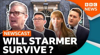 Can Keir Starmer survive an attempt by Labour MPs to force him to resign? | BBC Newscast