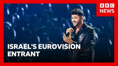 Israel's Eurovision entry 'shocked' by protests during semi-final show | BBC News