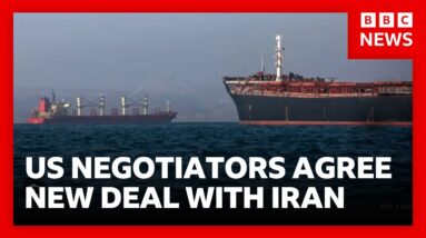 US and Iranian negotiators reach deal to re-open strait of Hormuz and extend ceasefire | BBC News