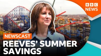 Will Rachel Reeves' summer tax cuts make a difference to the cost of living? | BBC Newscast