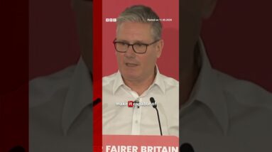 'I've got some doubters' but 'I have to prove them wrong,' Keir Starmer says. #BBCNews