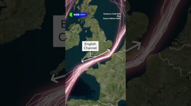 Why are these Russian ships entering UK waters despite UK PM's threat? #Russia #UK #BBCNews