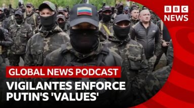 How Russian vigilantes enforce Putin's 'traditional values' | Global News Podcast