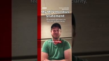 Passenger shares tearful statement on board suspected virus outbreak cruise ship. #Cruise #BBCNews