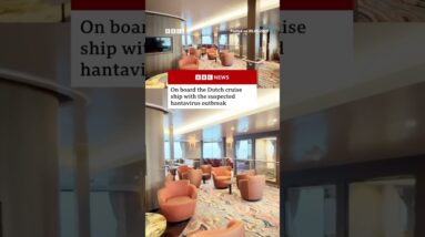 On board the Dutch cruise ship with the Hantavirus outbreak. #Hantavirus #Shorts #BBCNews
