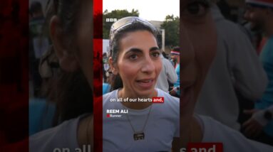Return of Palestine Marathon attracts thousands of runners. #PalestineMarathon #Bethlehem #BBCNews