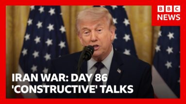 Negotiations towards a deal with Iran are ‘constructive’ says Trump | BBC News