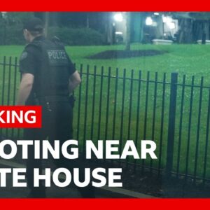 Two wounded in shooting near White House, US media reports | BBC News