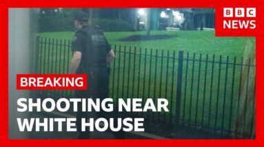 Two wounded in shooting near White House, US media reports | BBC News