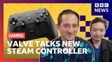 Valve discusses new Steam Controller and what's happening with the Steam Machine | BBC News