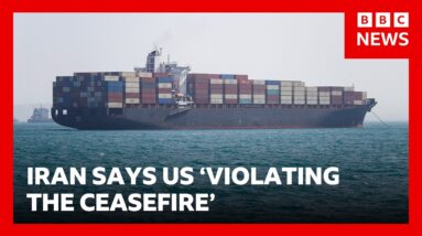 Iran warns US that 'we are just getting started' after attacks in Strait of Hormuz | BBC News