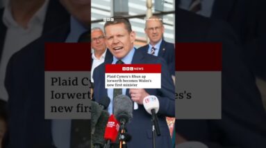 Plaid Cymru's Rhun ap Iorwerth has been formally elected Wales' new first minister. #Wales #BBCNews