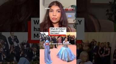 What actually happens at the Met Gala? #BBCNews