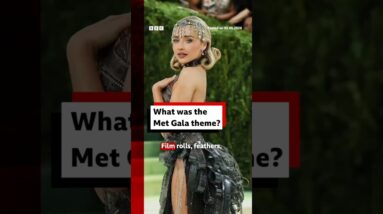 What was the Met Gala theme and dress code? #MetGala #NewYork #BBCNews