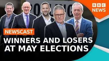 Who are the winners and losers at the UK May elections? | BBC Newscast
