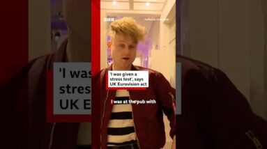 Who knew a stress test was part of prepping for Eurovision? #bbcnews