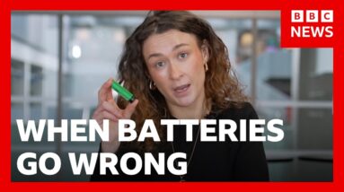 Why lithium‑ion battery fires are so dangerous | BBC News