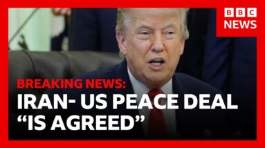 Trump declares deal with Iran agreed and lifts blockade of strait of Hormuz | BBC News