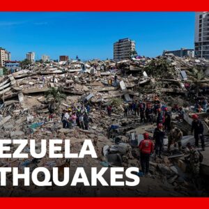 At least 1,450 killed in Venezuela earthquakes as rescue teams' hopes fading | BBC News