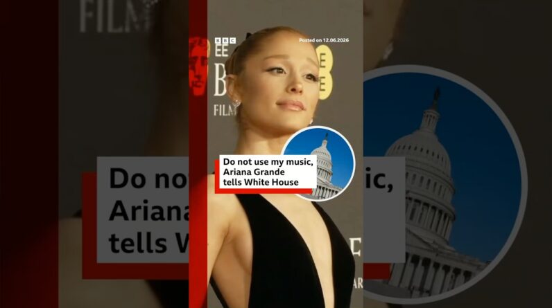 Do not use my music, Ariana Grande tells White House. #ArianaGrande #WhiteHouse #BBCNews