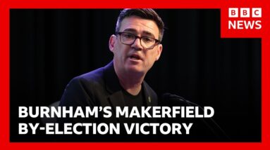 Andy Burnham wins Makerfield by-election | BBC News