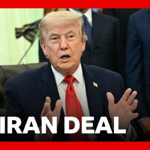 Donald Trump says Strait of Hormuz will be reopened as part of US-Iran deal | BBC News