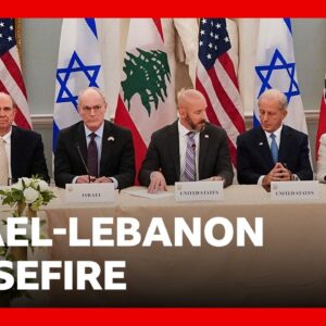Israel and Lebanon agree to implement ceasefire if Hezbollah stops attacks | BBC News