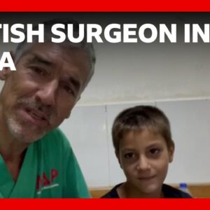 ‘I’ve operated on children targeted by drones in Gaza,’ British surgeon says | BBC News