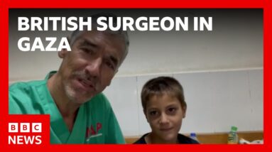 ‘I’ve operated on children targeted by drones in Gaza,’ British surgeon says | BBC News