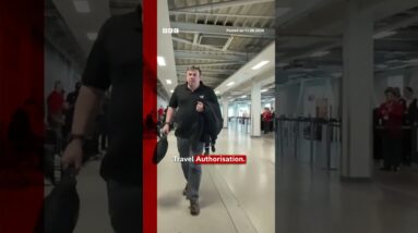 Scottish fans denied US entry before flying to World Cup. #Scotland #Fifa #TartanArmy #BBCNews