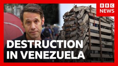 Destruction in Venezuela after deadly earthquakes | BBC News