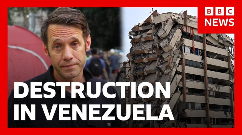 Destruction in Venezuela after deadly earthquakes | BBC News
