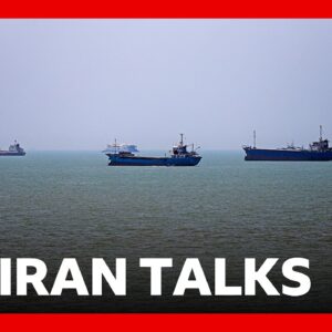 US-Iran talks to begin in Switzerland as Tehran says it closed Strait of Hormuz | BBC News