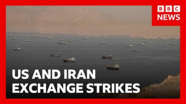 US and Iran exchange strikes and accuse each other of violating ceasefire | BBC News