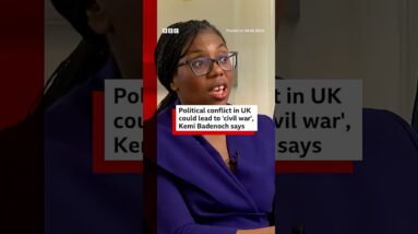 Kemi Badenoch has warned of rising tensions as a result of identity politics. #BBCNews