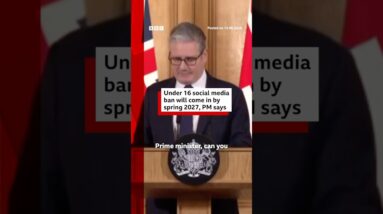 When will the UK social media ban for under-16s come into place? #BBCNews